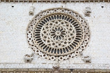 Fototapeta na wymiar The Basilica of San Francesco d'Assisi, Assisi, Italy