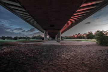 Under the bridge