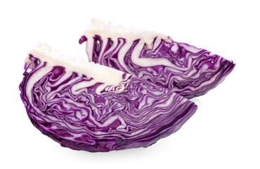 Obraz premium cabbage isolated on white background