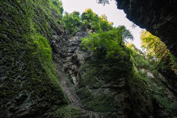 Üble Schlucht zwischen Laterns und Rankweil (Vorarlberg)