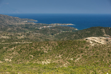 Obraz premium Amazing landscape of Sithonia peninsula, Chalkidiki, Central Macedonia, Greece