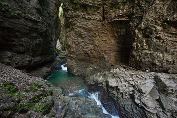 Üble Schlucht zwischen Laterns und Rankweil (Vorarlberg)