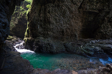 Üble Schlucht zwischen Laterns und Rankweil (Vorarlberg)