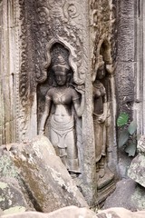 Fototapeta na wymiar Ta Prohm temple