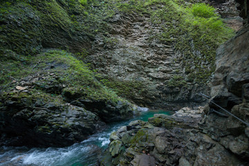 Üble Schlucht zwischen Laterns und Rankweil (Vorarlberg)