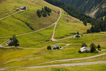 Landschaft am Furkajoch (Vorarlberg) 1.700 m