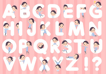 White coat women_A to Z