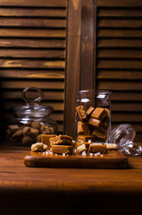 Homemade caramel candy