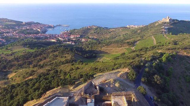 Collioure et le fort Dugommier