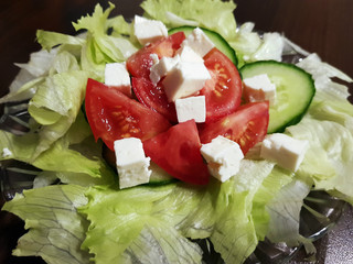 Salat mit Feta