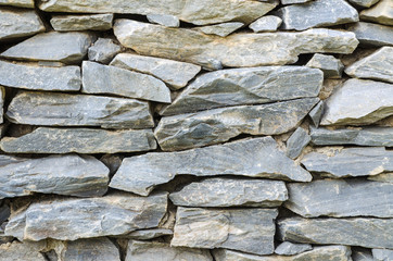 part of a stone wall for background or texture