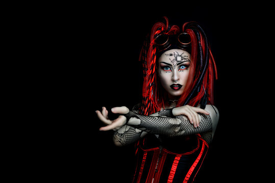 Cyber Goth Girl - Gothic