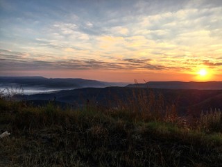 Panorama Route, Sunset