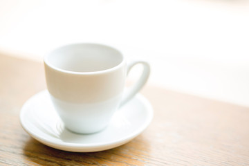 Coffee cup, A cup of hot espresso