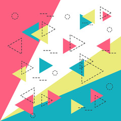 hipster geometric background