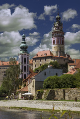 Naklejka premium Cesky Krumlov castle