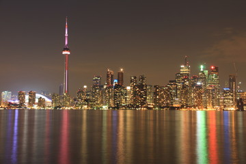 Toronto Skyline Reflections