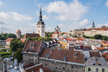 Panorama Starego Miasta - Tallinn