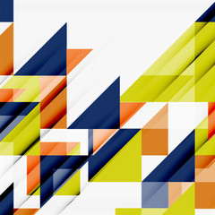 Fototapeta na wymiar Triangle pattern design background