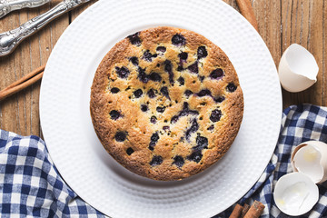blueberry cake