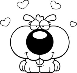 Cartoon Puppy Love