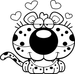 Cartoon Leopard Love