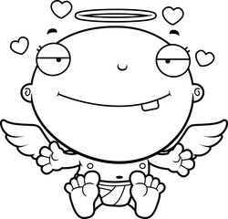 Cartoon Baby Angel Love