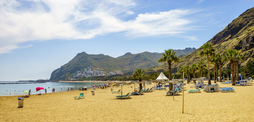 Fototapeta premium Beach Teresitas, Tenerife