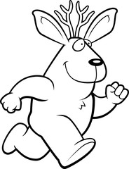 Jackalope Running