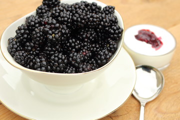 Brombeerjoghurt