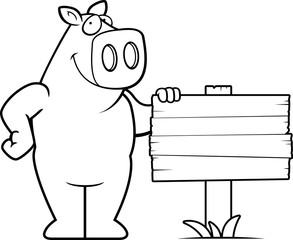 Pig Sign