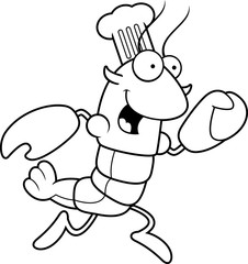 Crawfish Chef Running