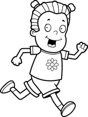 Girl Running