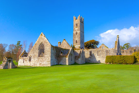 Abbey of Adare in Ireland
