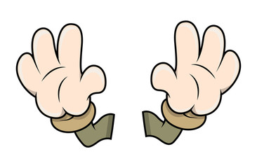 Cartoon Hands Vector