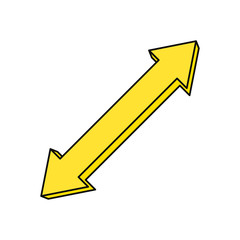 Infographic arrows symbol