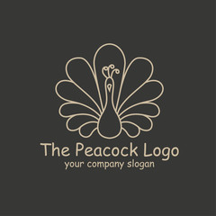 Peacock logo