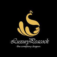 Fototapeta premium Peacock logo
