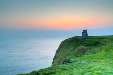 Cliffs of Moher - O'Briens Tower in Ireland