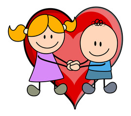 Funny Cartoon Characters Vector