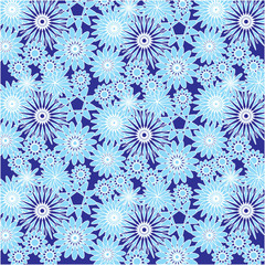 Vector floral pattern or wallpaper