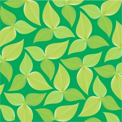 Background with leaves