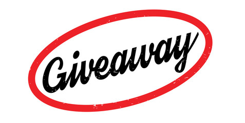 Giveaway rubber stamp. Grunge design with dust scratches. Effects can be easily removed for a clean, crisp look. Color is easily changed.