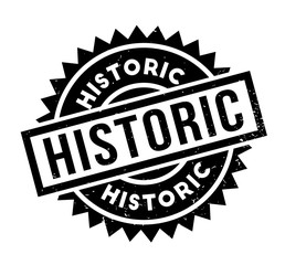 Historic rubber stamp. Grunge design with dust scratches. Effects can be easily removed for a clean, crisp look. Color is easily changed.