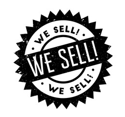 We Sell rubber stamp. Grunge design with dust scratches. Effects can be easily removed for a clean, crisp look. Color is easily changed.