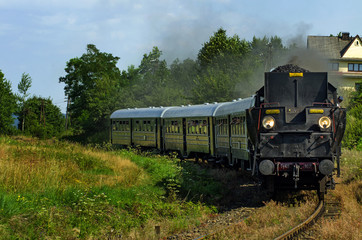 pociąg retro Kasina Wielka © piotrwolak