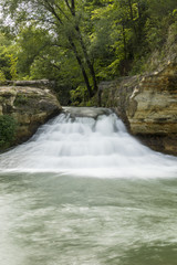 Como Falls - A small waterfall on a creek.