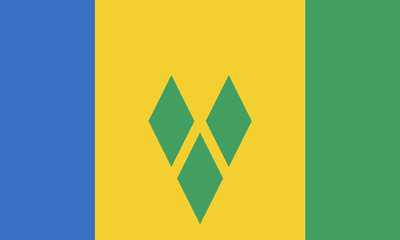 Flag of Saint Vincent and the Grenadines