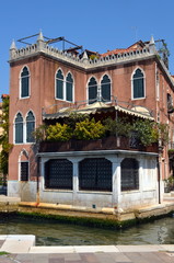 Naklejka premium Malerisches Haus in Venedig