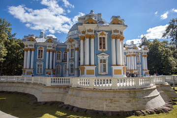 palace hermitage in pushkin russia